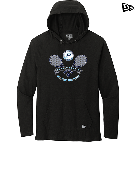 Pueblo HS Tennis Play Tennis - New Era Tri-Blend Hoodie