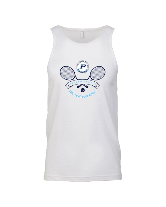 Pueblo HS Tennis Play Tennis - Tank Top