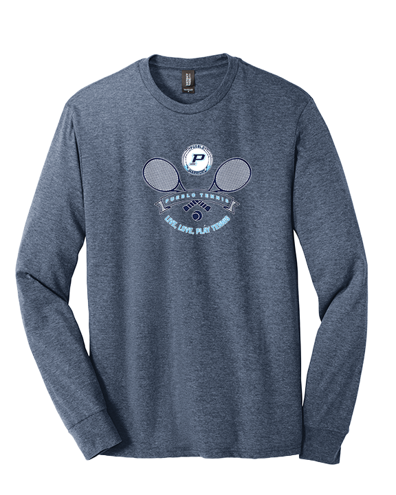 Pueblo HS Tennis Play Tennis - Tri-Blend Long Sleeve