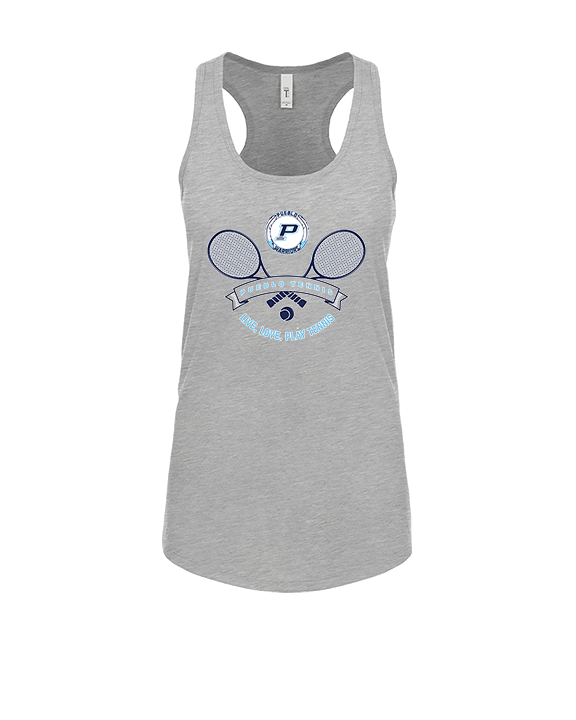 Pueblo HS Tennis Play Tennis - Womens Tank Top