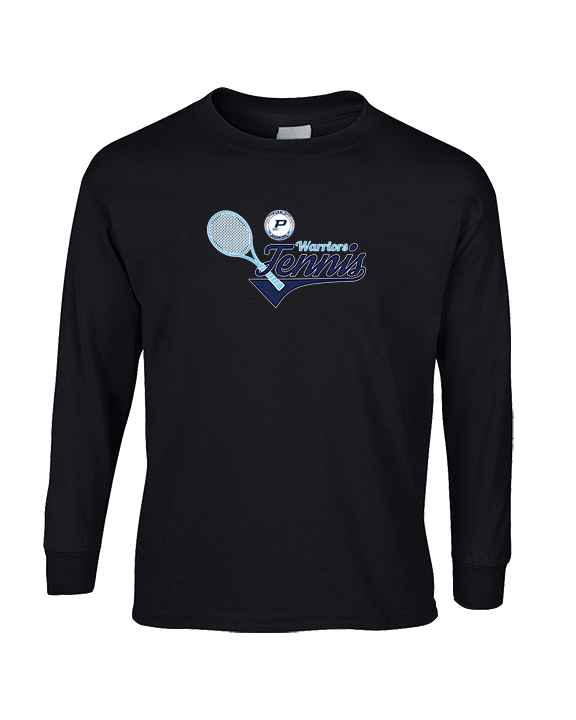 Pueblo HS Tennis Swirl - Cotton Longsleeve
