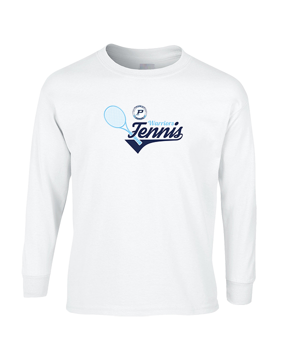 Pueblo HS Tennis Swirl - Cotton Longsleeve