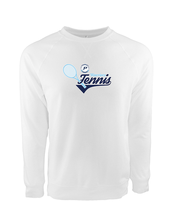 Pueblo HS Tennis Swirl - Crewneck Sweatshirt