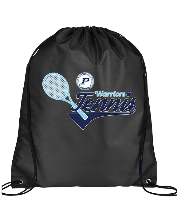Pueblo HS Tennis Swirl - Drawstring Bag