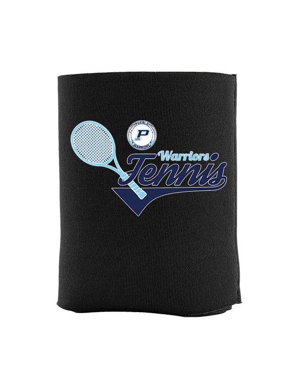 Pueblo HS Tennis Swirl - Koozie