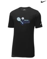 Pueblo HS Tennis Swirl - Mens Nike Cotton Poly Tee