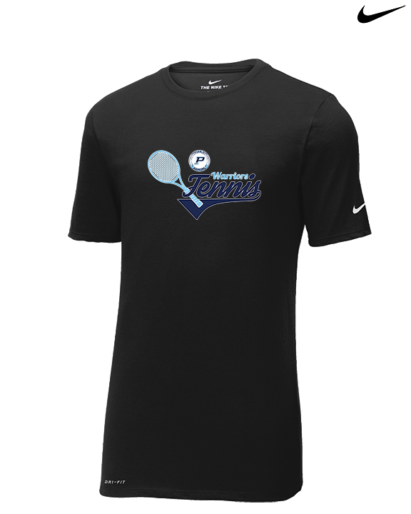 Pueblo HS Tennis Swirl - Mens Nike Cotton Poly Tee