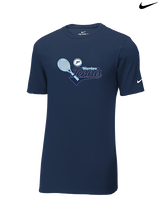 Pueblo HS Tennis Swirl - Mens Nike Cotton Poly Tee
