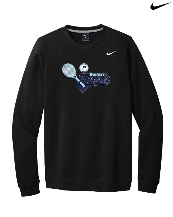 Pueblo HS Tennis Swirl - Mens Nike Crewneck