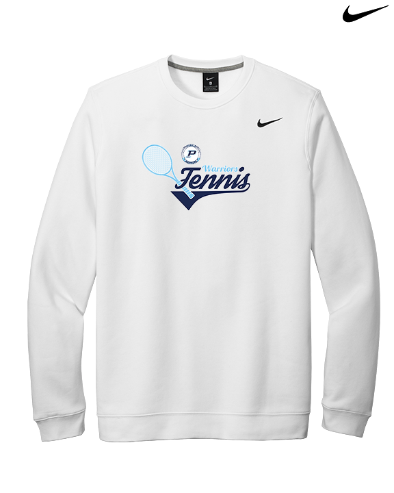 Pueblo HS Tennis Swirl - Mens Nike Crewneck