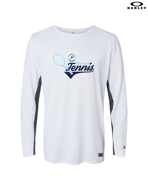 Pueblo HS Tennis Swirl - Mens Oakley Longsleeve
