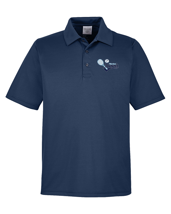 Pueblo HS Tennis Swirl - Mens Polo