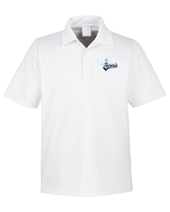 Pueblo HS Tennis Swirl - Mens Polo