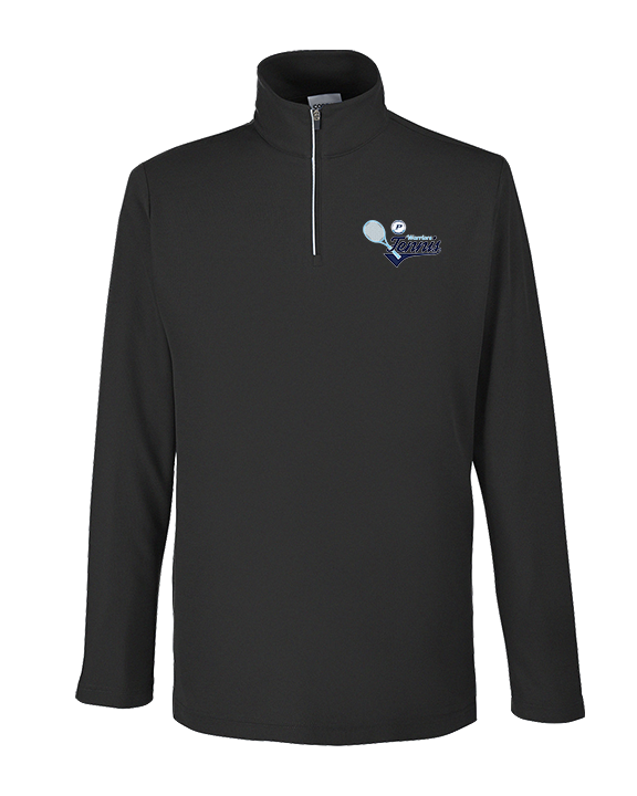 Pueblo HS Tennis Swirl - Mens Quarter Zip