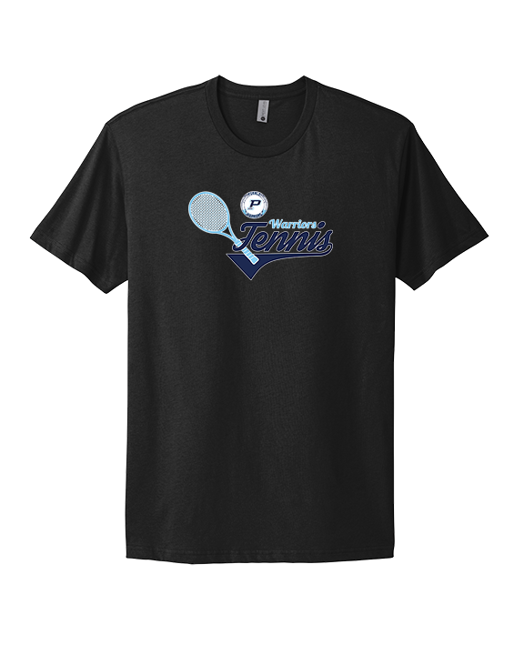 Pueblo HS Tennis Swirl - Mens Select Cotton T-Shirt