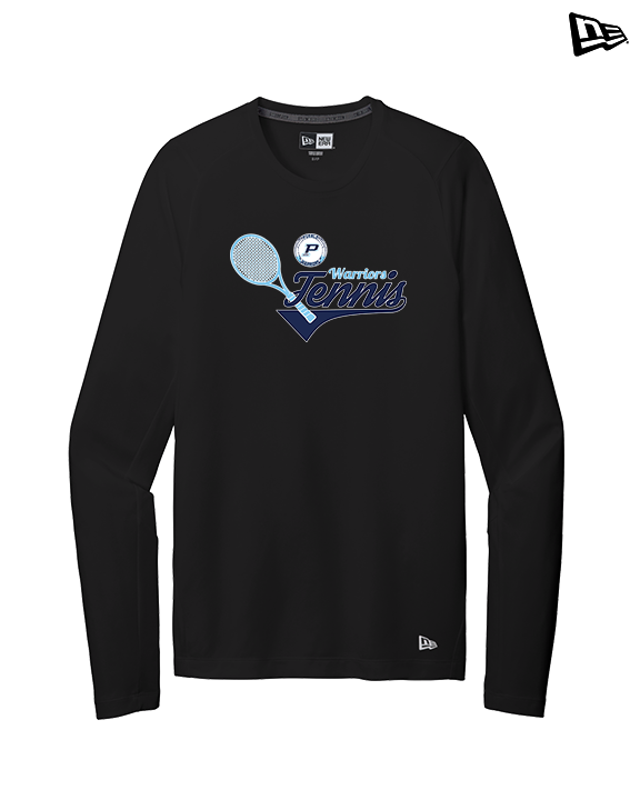 Pueblo HS Tennis Swirl - New Era Performance Long Sleeve