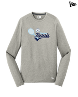 Pueblo HS Tennis Swirl - New Era Performance Long Sleeve