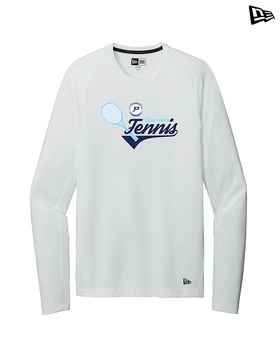 Pueblo HS Tennis Swirl - New Era Performance Long Sleeve