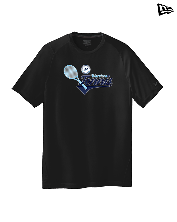 Pueblo HS Tennis Swirl - New Era Performance Shirt