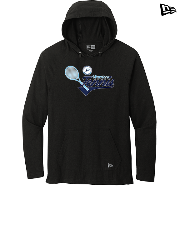 Pueblo HS Tennis Swirl - New Era Tri-Blend Hoodie