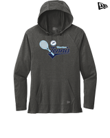 Pueblo HS Tennis Swirl - New Era Tri-Blend Hoodie
