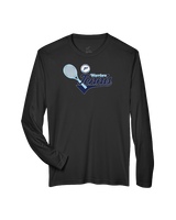 Pueblo HS Tennis Swirl - Performance Longsleeve