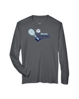 Pueblo HS Tennis Swirl - Performance Longsleeve