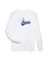 Pueblo HS Tennis Swirl - Performance Longsleeve