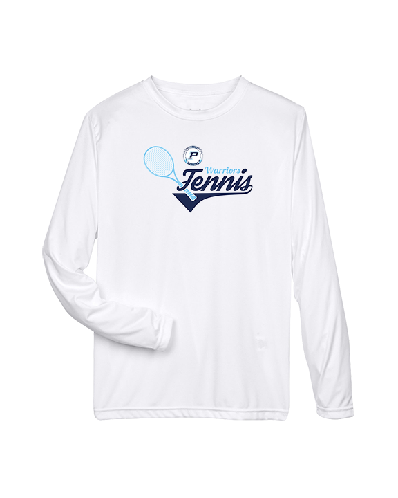 Pueblo HS Tennis Swirl - Performance Longsleeve