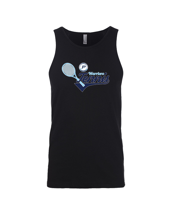 Pueblo HS Tennis Swirl - Tank Top