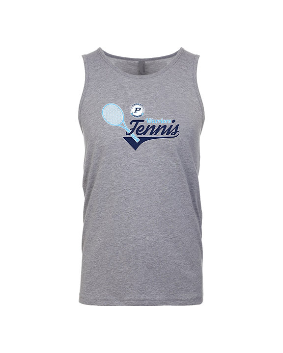 Pueblo HS Tennis Swirl - Tank Top