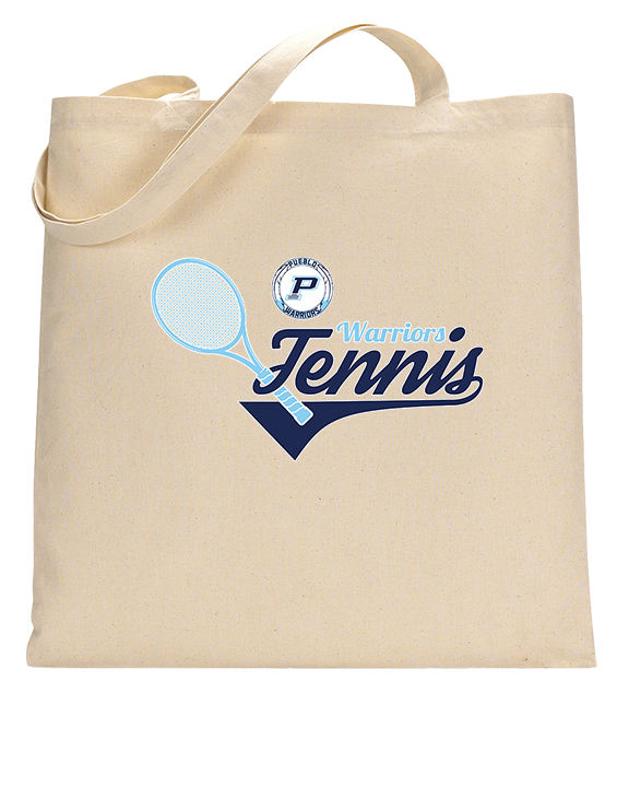 Pueblo HS Tennis Swirl - Tote