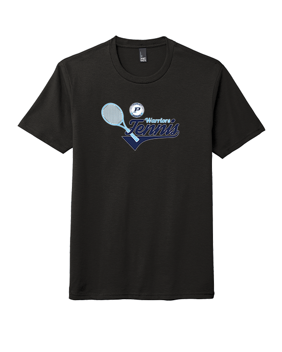 Pueblo HS Tennis Swirl - Tri-Blend Shirt