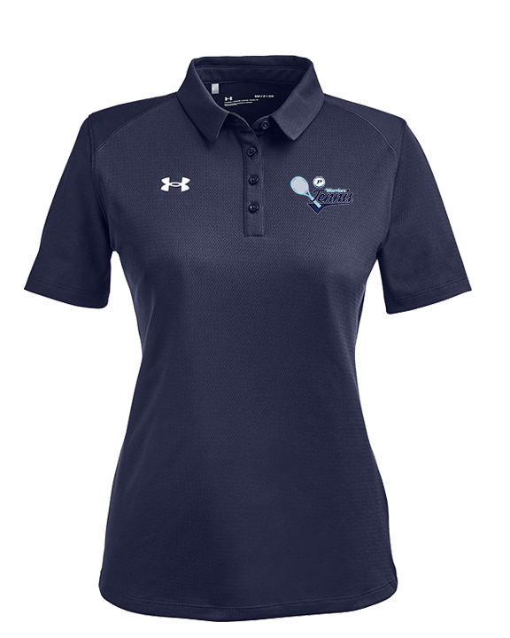 Pueblo HS Tennis Swirl - Under Armour Ladies Tech Polo