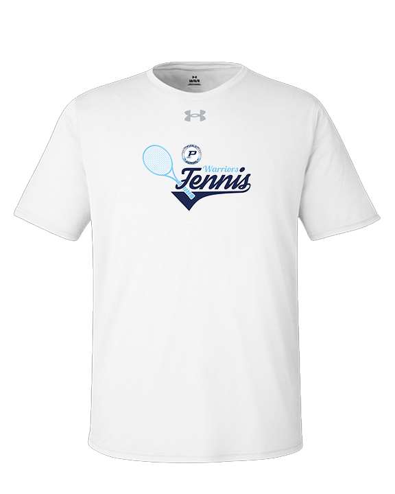 Pueblo HS Tennis Swirl - Under Armour Mens Team Tech T-Shirt