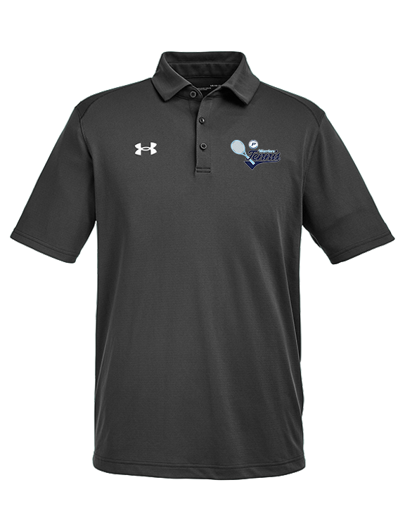 Pueblo HS Tennis Swirl - Under Armour Mens Tech Polo