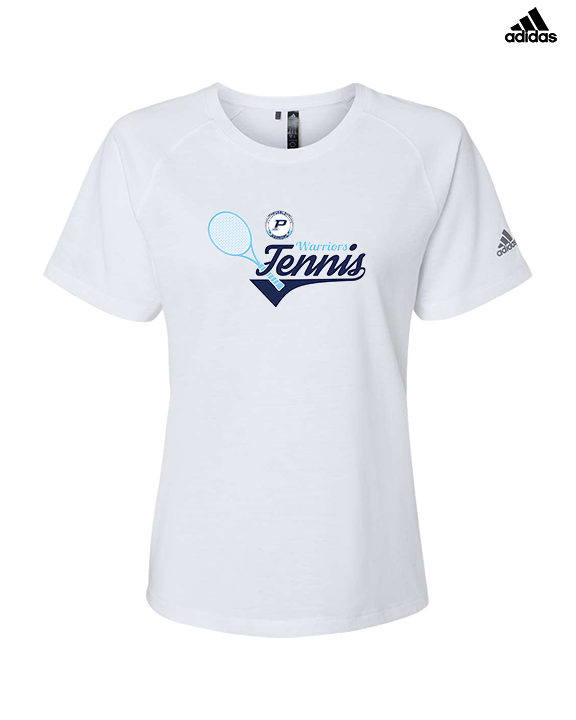 Pueblo HS Tennis Swirl - Womens Adidas Performance Shirt