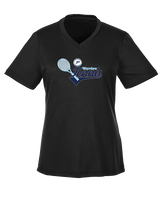 Pueblo HS Tennis Swirl - Womens Performance Shirt