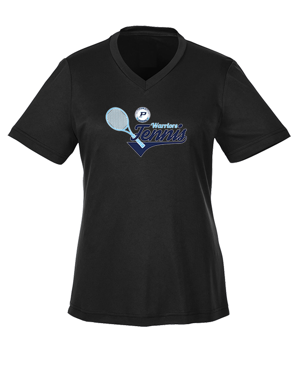 Pueblo HS Tennis Swirl - Womens Performance Shirt