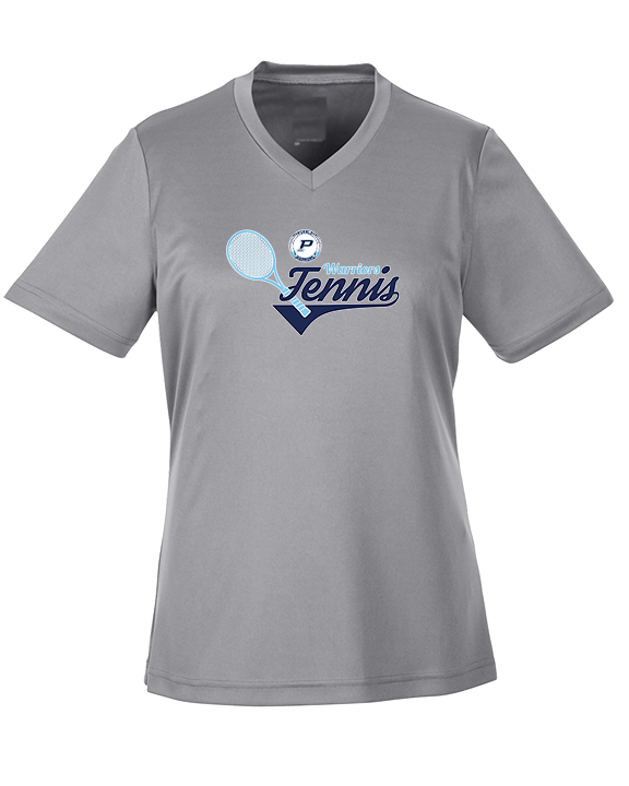 Pueblo HS Tennis Swirl - Womens Performance Shirt