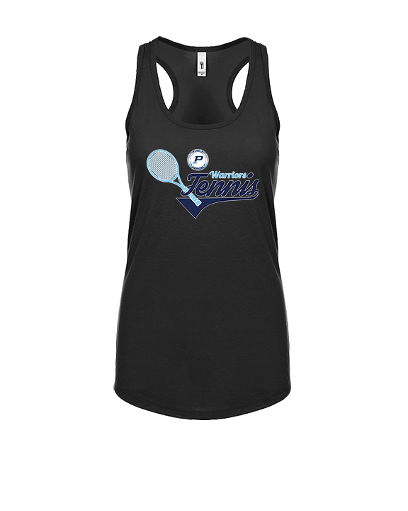 Pueblo HS Tennis Swirl - Womens Tank Top
