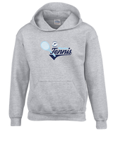 Pueblo HS Tennis Swirl - Youth Hoodie