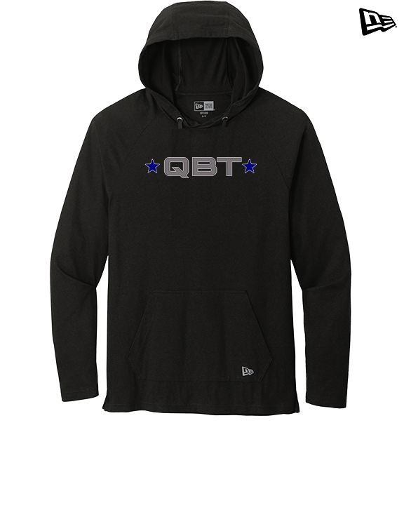 QB Tactical Training & Consulting Football C1 - New Era Tri-Blend Hoodie