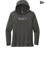 QB Tactical Training & Consulting Football C1 - New Era Tri-Blend Hoodie
