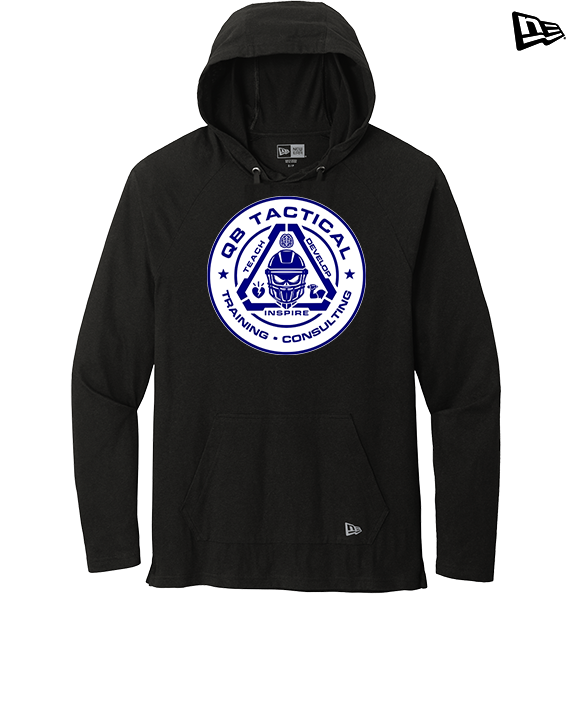 QB Tactical Training & Consulting Football C2 - New Era Tri-Blend Hoodie