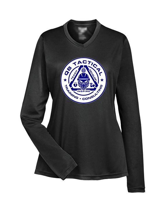 QB Tactical Training & Consulting Football C2 - Womens Performance Longsleeve
