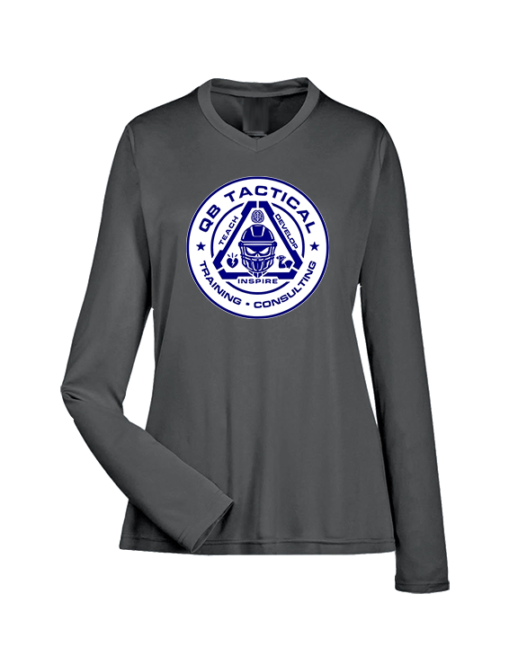 QB Tactical Training & Consulting Football C2 - Womens Performance Longsleeve