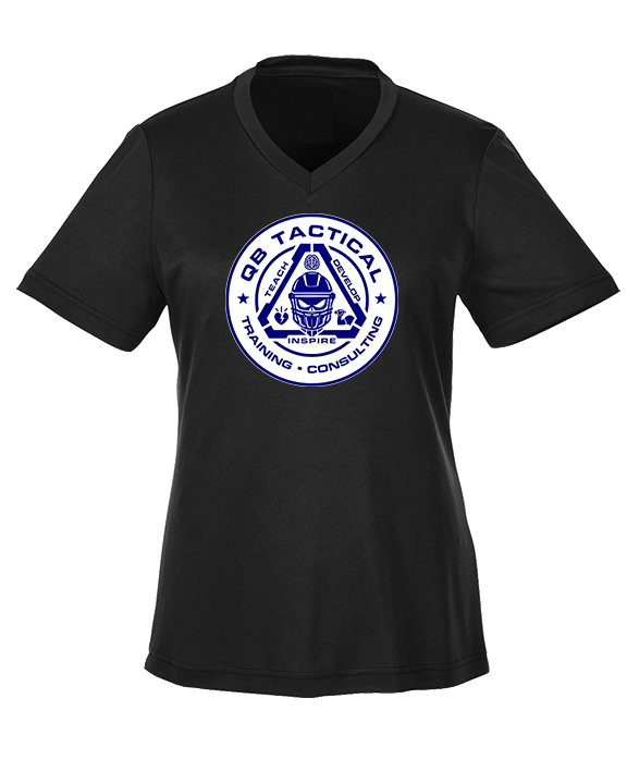 QB Tactical Training & Consulting Football C2 - Womens Performance Shirt