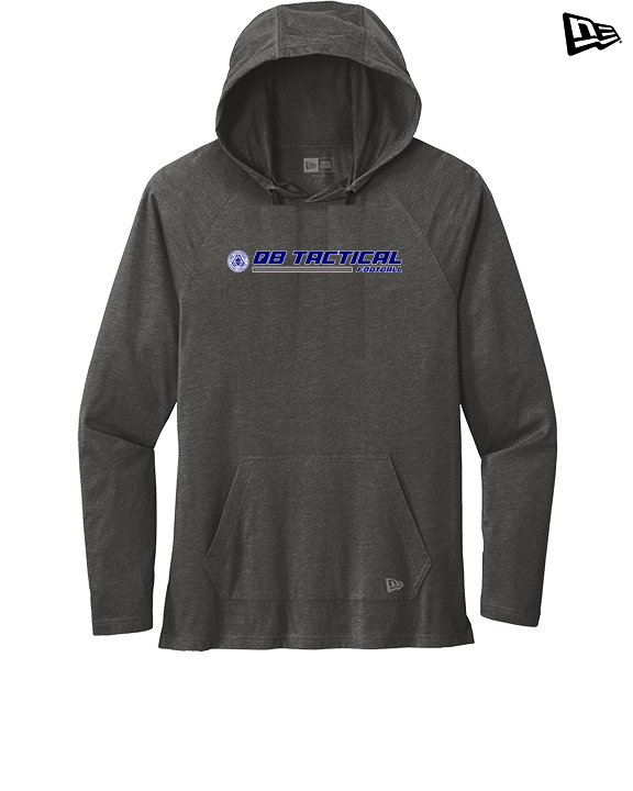 QB Tactical Training & Consulting Football Switch - New Era Tri-Blend Hoodie