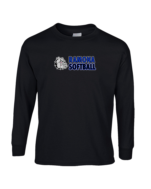 Ramona HS Softball Basic - Cotton Longsleeve